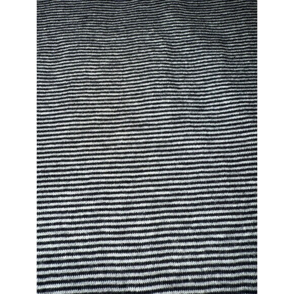 Sublima Roma Italia Striped T-Shirt Made in Italy Large 100% Cotton Gray Black - Picture 7 of 8